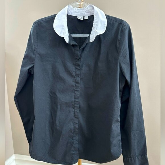 Twik twik from Simon's Cotton Blend Contrast Collar Button Down Shirt Me… - Picture 1 of 3